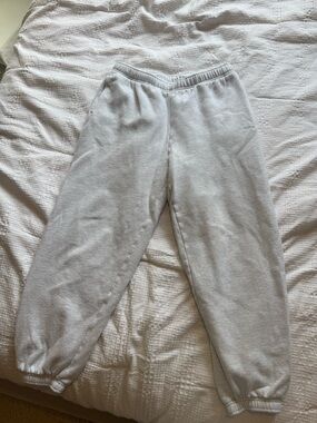 Aritzia Light Grey Sweatpants